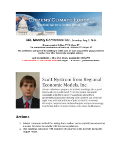 CCL Monthly Conference Call, Saturday, Aug. 2, 2014 Groups meet