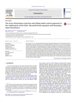 The active disturbance rejection and sliding mode control approach