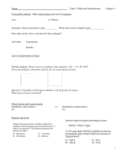Intro to matter outline 16