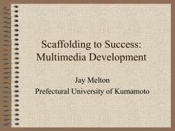 Multimedia for learning: Methods and development