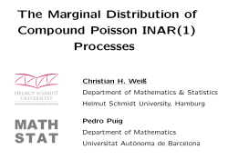 MATH STAT - Helmut-Schmidt