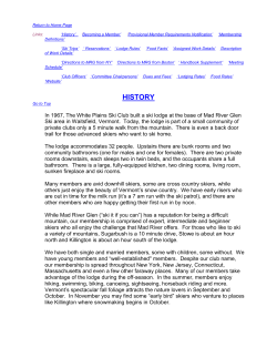 BlueBook - White Plains Ski Club