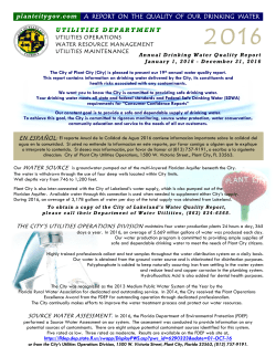 Annual Water Quality Report