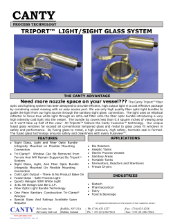 TRIPORT™ LIGHT/SIGHT GLASS SYSTEM