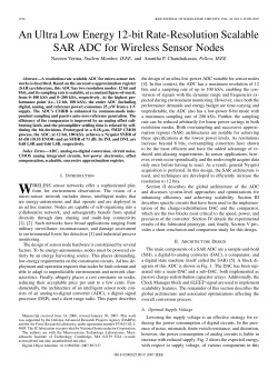 An Ultra Low Energy 12-bit Rate-Resolution
