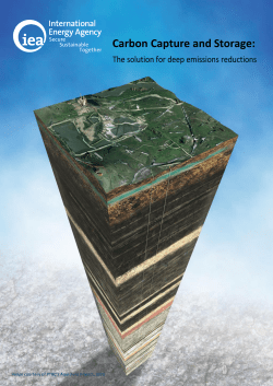 Carbon Capture and Storage - International Energy Agency