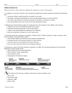 Chapter 5 Practice Test