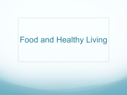 Food and Healthy Living