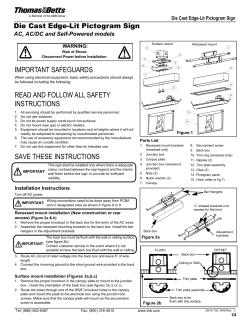 important safeguards read and follow all safety instructions save