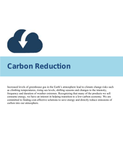 Carbon Reduction