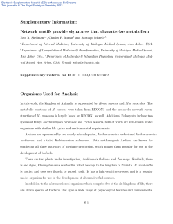 Supplementary Information - Royal Society of Chemistry