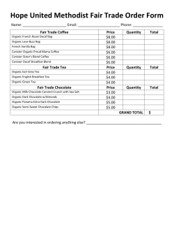 Coffee+order+form+6.18.15 - Hope United Methodist Church