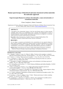 Raman spectroscopy of disordered and nano