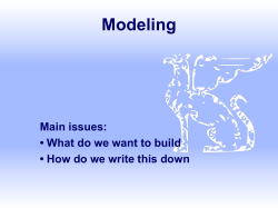 10. Modeling