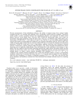 SPITZER PHASE CURVE CONSTRAINTS FOR WASP
