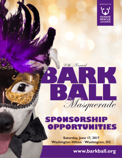 sponsorship opportunities