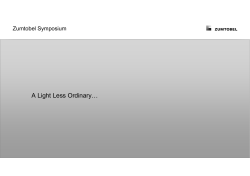 A Light Less Ordinary&hellip;