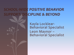 Positive Discipline Powerpoint