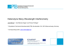 Heterodyne Many-Wavelength Interferometry