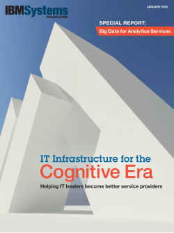 Cognitive Era - IBM Systems Magazine