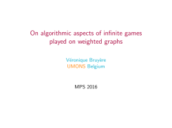 On algorithmic aspects of infinite games played on weighted graphs