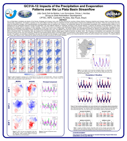 Impacts of the Precipitation and Evaporation Patterns - mtc