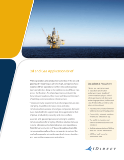 Oil and Gas Application Brief