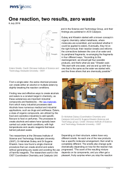 One reaction, two results, zero waste