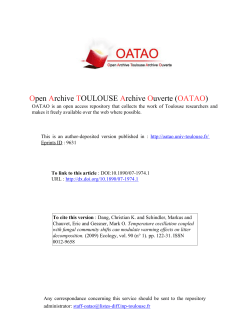 Temperature oscillation coupled with fungal community shifts
