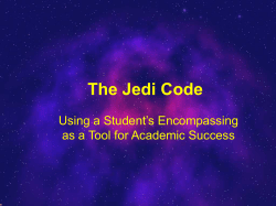 The Jedi Code