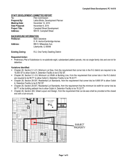 staff development committee report