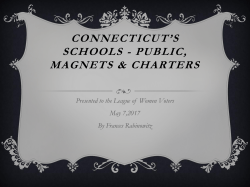 PUBLIC SCHOOLS- MAGNETS and CHARTERS