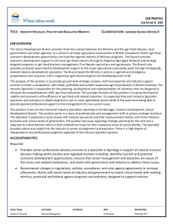 Licensed Resources Specialist, Field