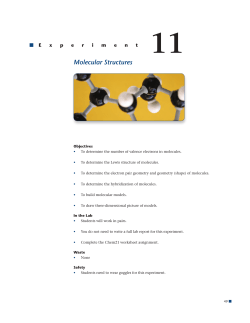 Molecular Structures