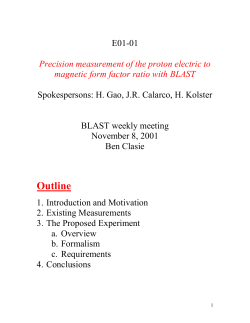 Precision measurement of the proton electric to magnetic form factor