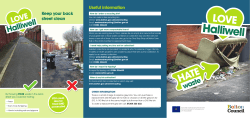 Bolton recycling leaflet