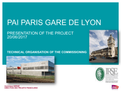 Technical visit to french OCC 4 putting into service