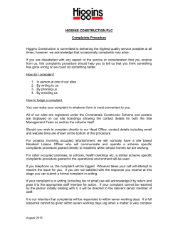 Site Air (dust) Pollution Control Policy