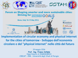 Implementation of circular economy and physical internet for the