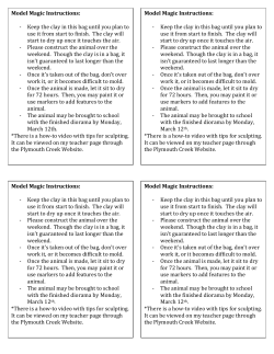 Model Magic Instructions