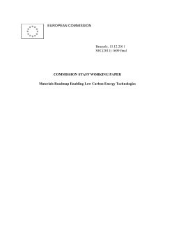 Materials Roadmap Enabling Low Carbon