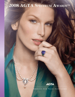 2008 agta sPECTRUM aWARDSTM