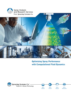 Optimizing Spray Performance with Computational Fluid Dynamics