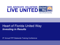 United Way PowerPoint Presentation Template