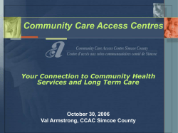 Click to view CCAC Role PowerPoint doc.