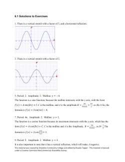 Chapter 6 Solutions