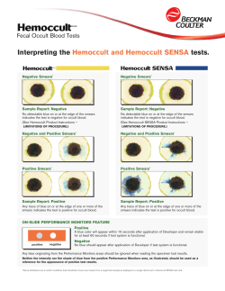 Interpreting the Hemoccult and Hemoccult