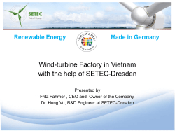 Folie 1 - AHK Vietnam