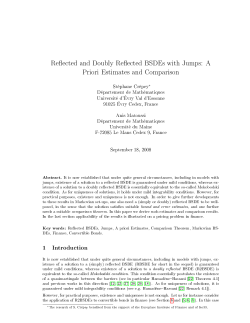 Reflected and Doubly Reflected BSDEs with Jumps