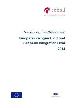 ERF EIF 2014 Measuring Outcomes report